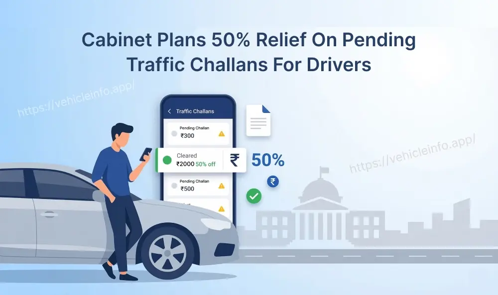 Usman Rto Driver Cabinet Plans 50% Relief on Pending Traffic Challans for Drivers