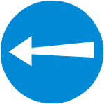 Compulsory Turn Left signal