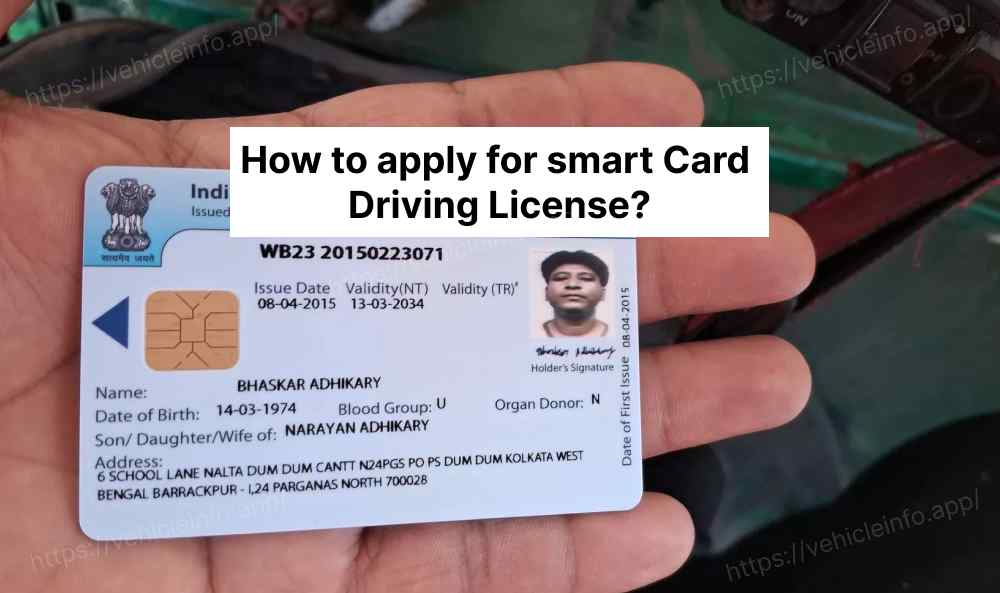 How to apply for smart Card Driving License?