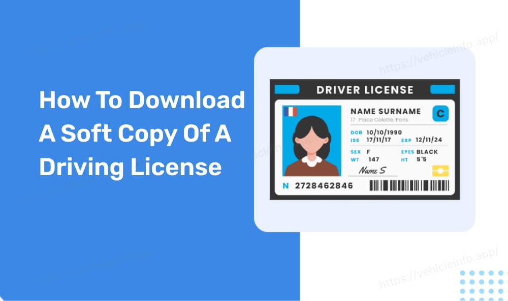 How to Download a Soft Copy of a Driving License.