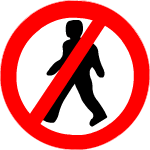 All vehicles prohibited signal