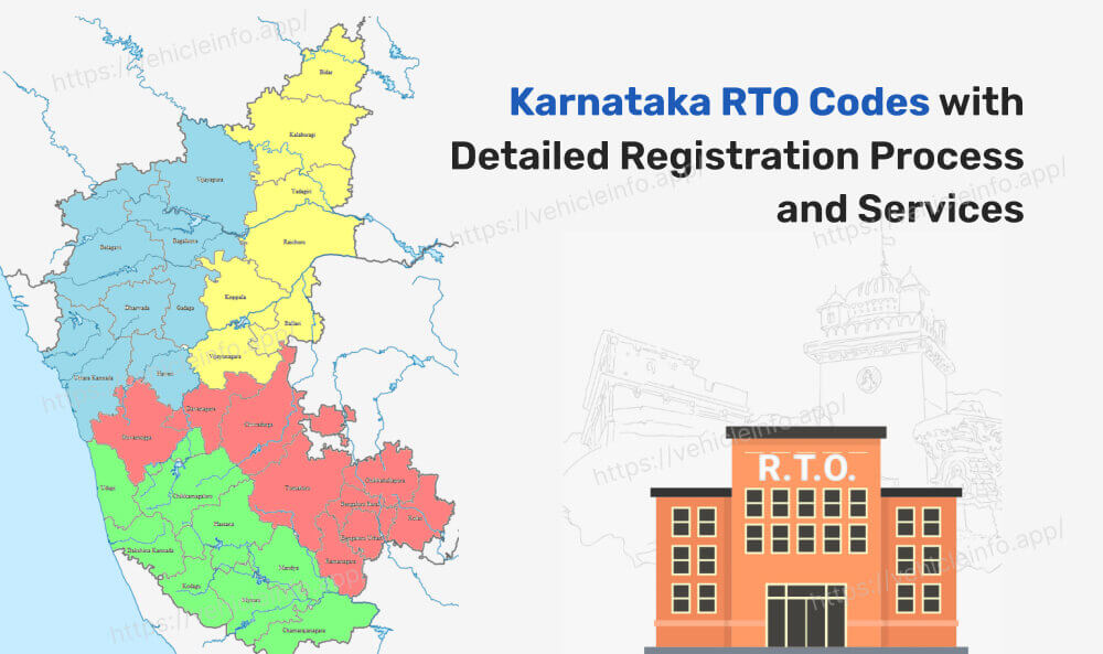 Ka Rto Chart Karnataka RTO Codes, Vehicle Registration & RTO Services