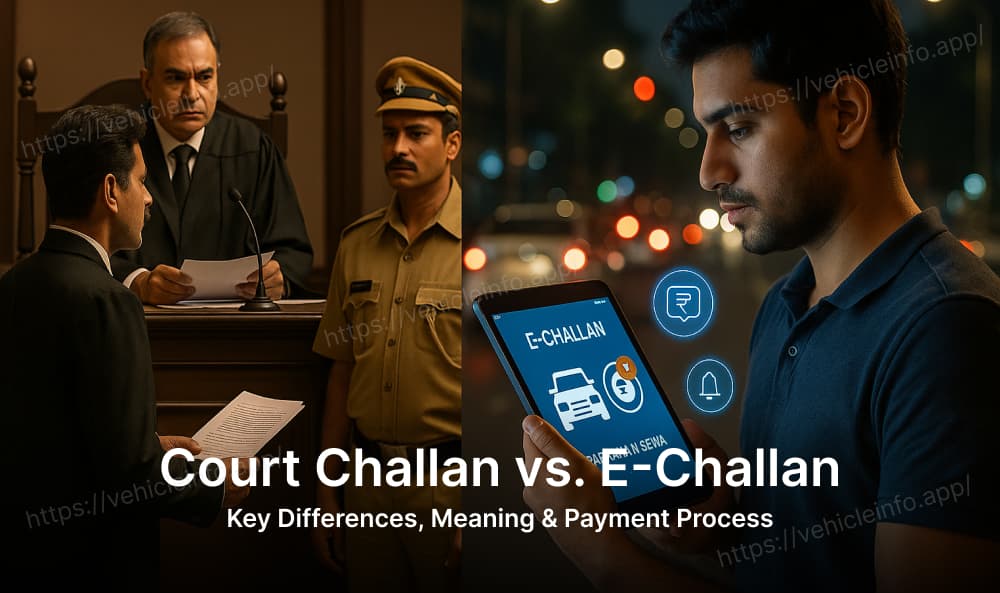 Court Challan vs E-Challan: Key Differences, Meaning & Payment Process