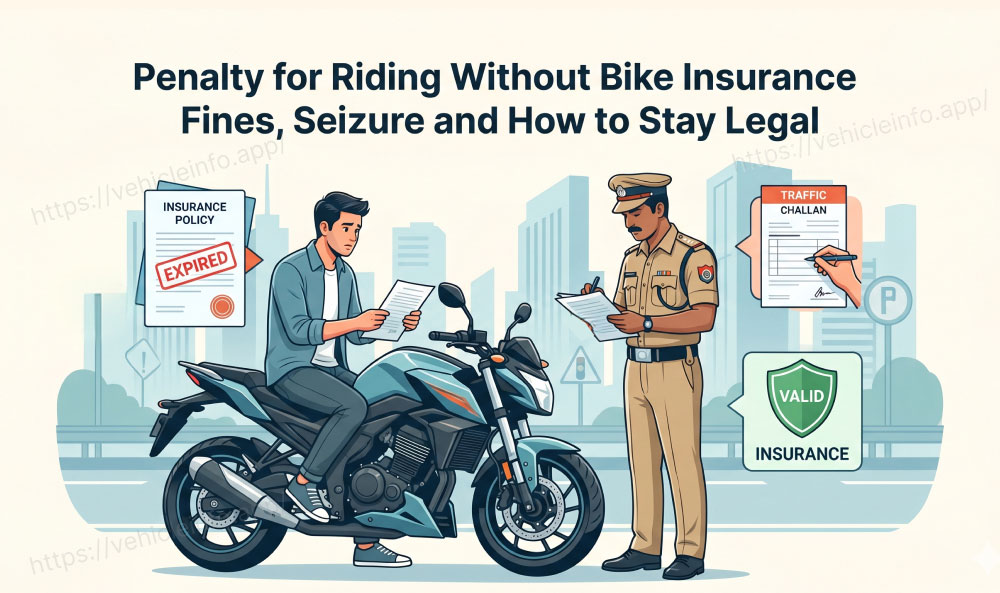 Penalty for Riding Without Bike Insurance: Fines, Seizure and How to Stay Legal