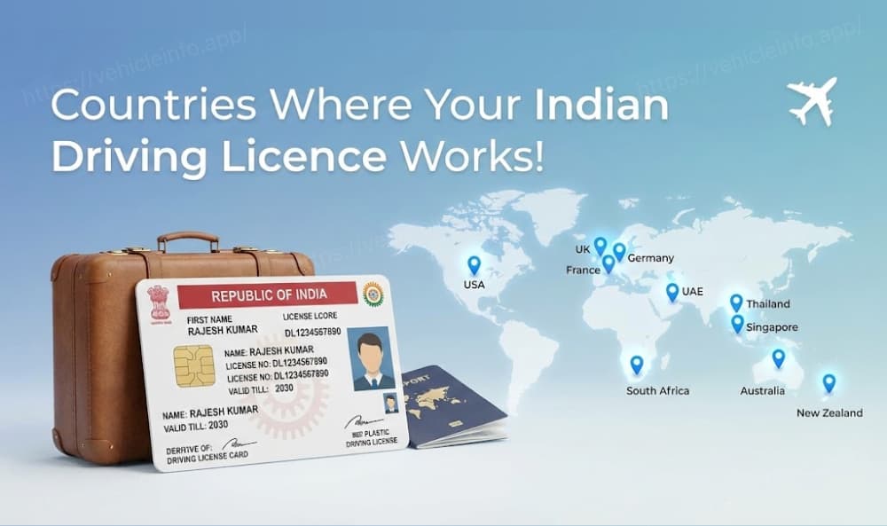 Countries where Indian driving license will allow you to drive!