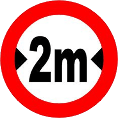 Pedestrian Prohibited signal